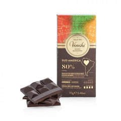 Tavoletta  BIO cioccolato fondente Sud America 80% 70g