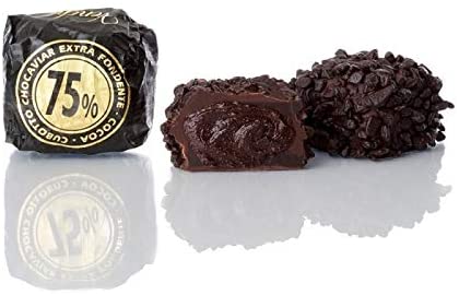 Cioccolatini Fondenti Chocoviar 75%, sacchetto 100g