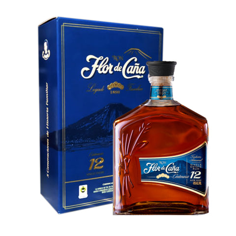 Rum Centenario 12 Anni Flor De Caña 70cl (Astucciato)