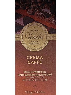 Venchi Cioccolato Fondente 60% Crema Caffè
